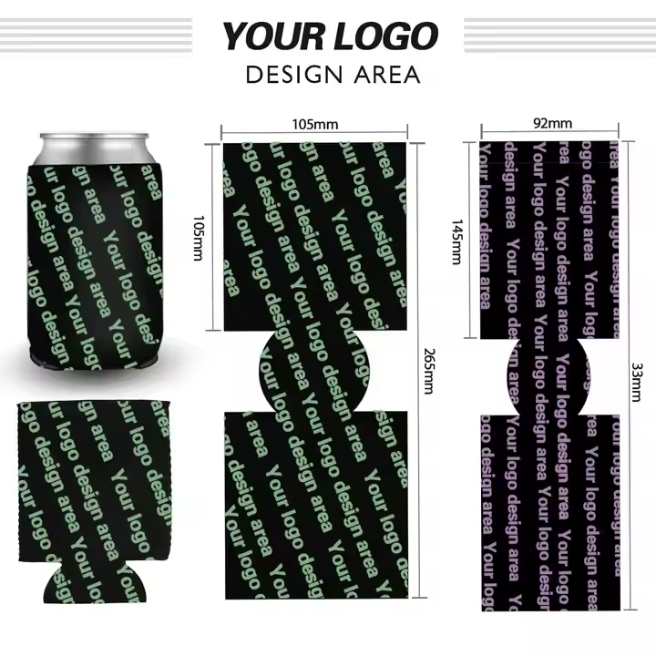 Custom Full Color Can Cooler  BMjade