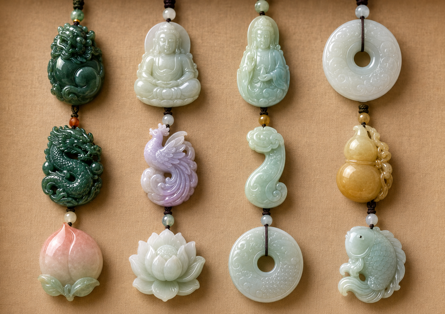 The Complete Guide to Jade Pendant Meanings: 12 Traditional Carvings Decoded