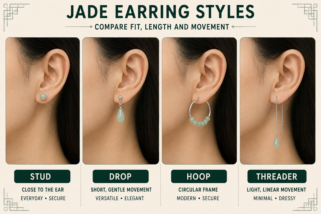 Jade Earrings Buying Guide: How to Choose a Real, Well-Matched Pair