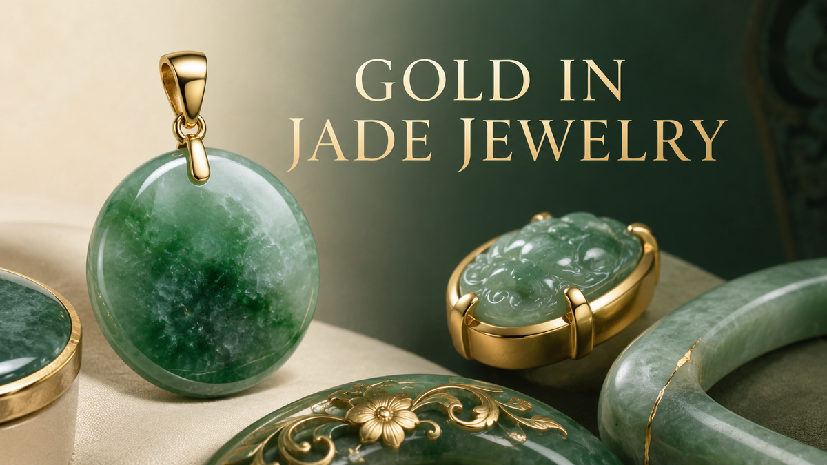 Gold and Jade: What the Pairing Means, and What the Metal Actually Is