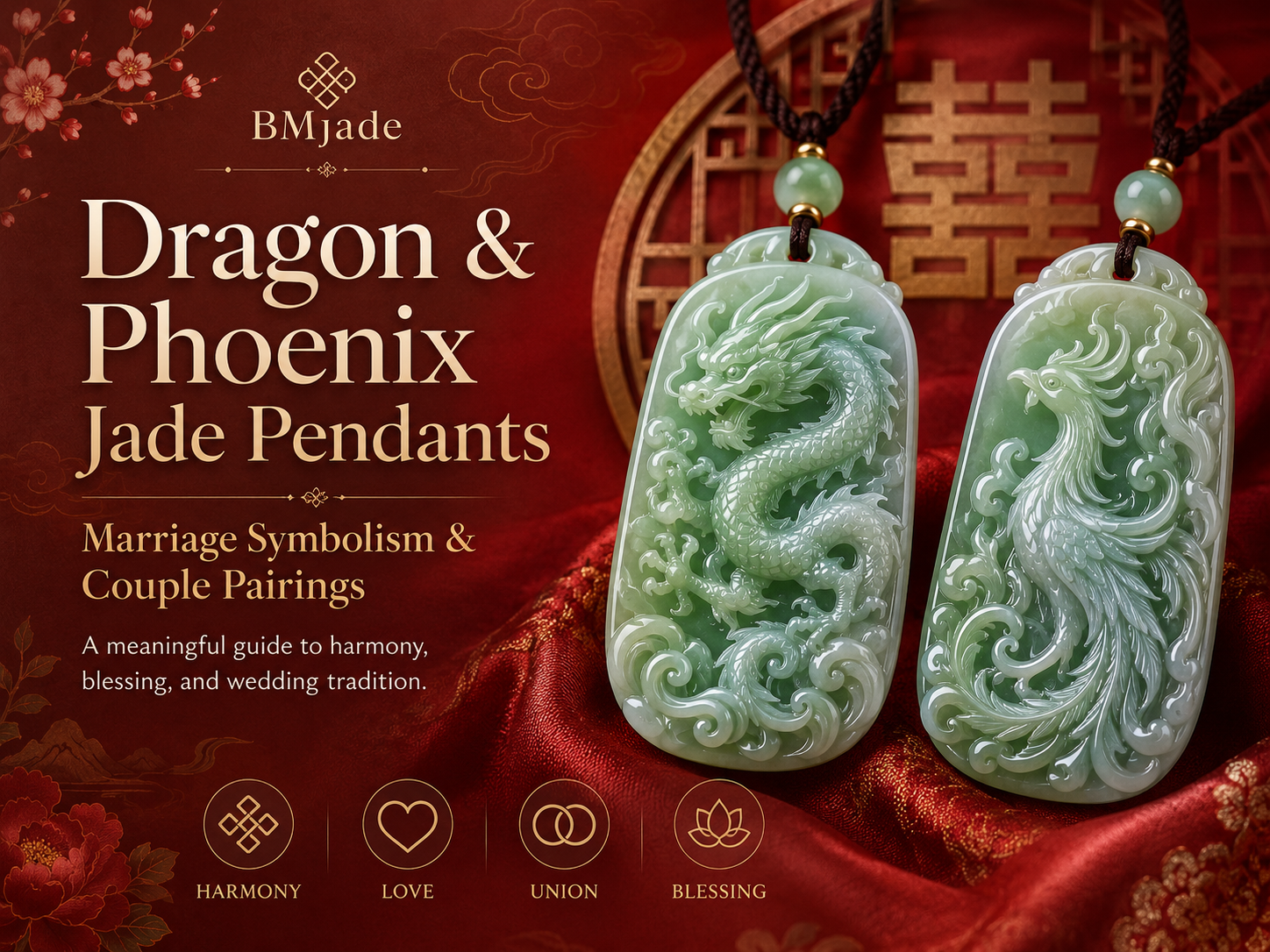 Jade Dragon and Phoenix Pendant Meaning: Each Figure, and the Pair