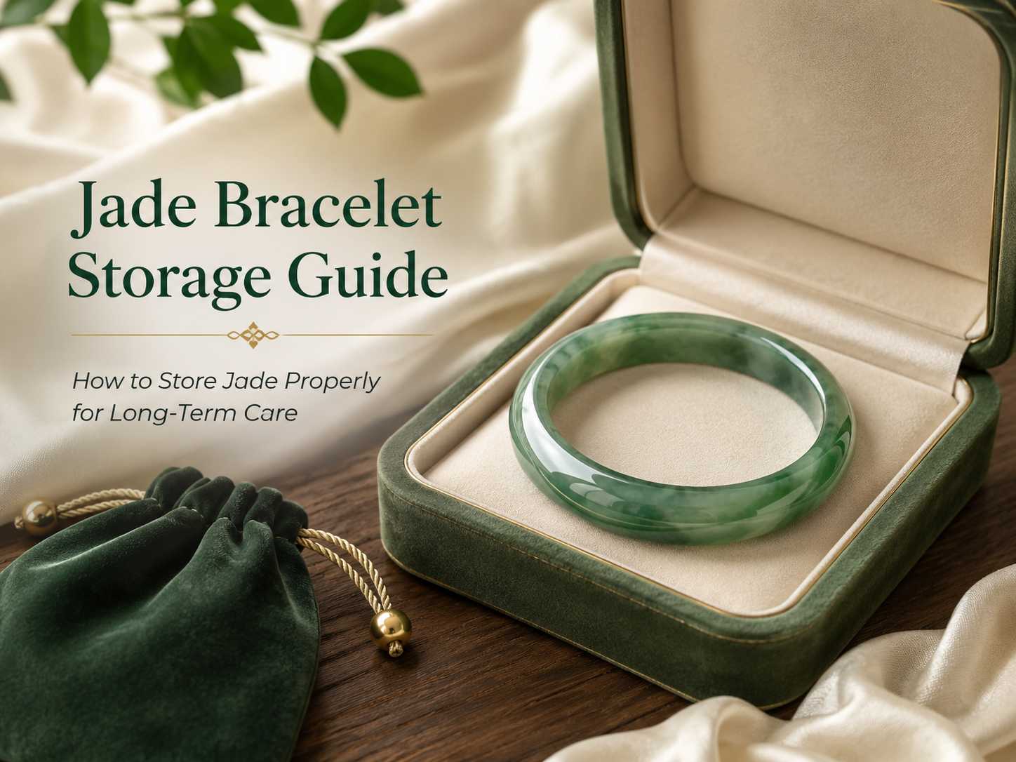 Jade Bracelet Care: What It Can Take, What It Can't, and How to Clean It