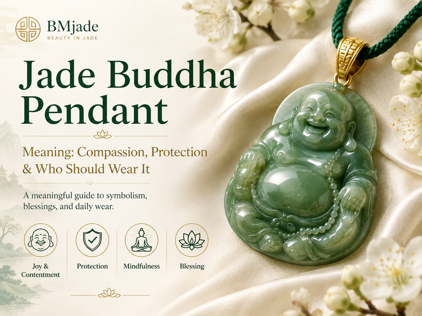 Jade Buddha Pendant Meaning: The Laughing Buddha Explained