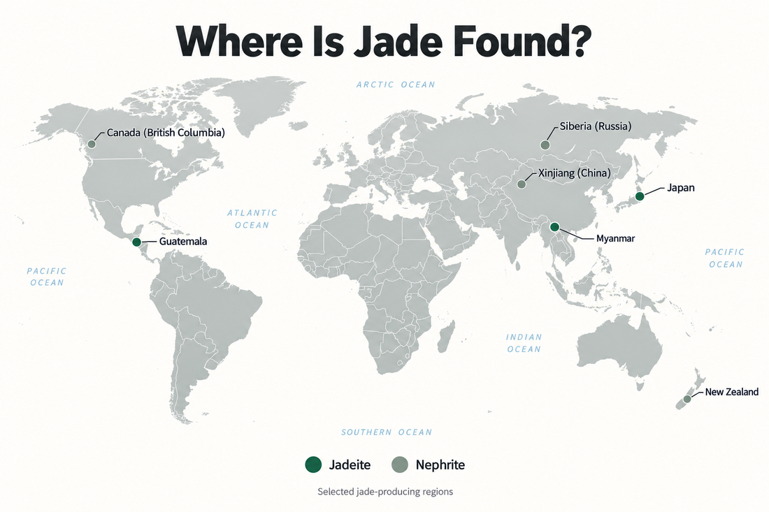 Where is jade found? Jade mines and sources around the world