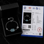 Blue Jadeite Pixiu Bracelet for Women