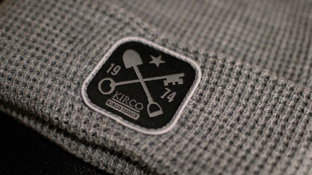 Custom Hats BMjade BEANIES Stamped Leather Patch