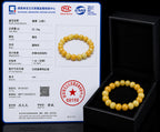 Natural Yellow Jadeite Bead Bracelet – 8mm & 10mm