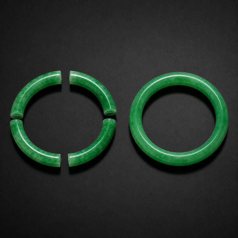 Professional Jadeite Bangle Repair Service for Broken Jade Bracelets
