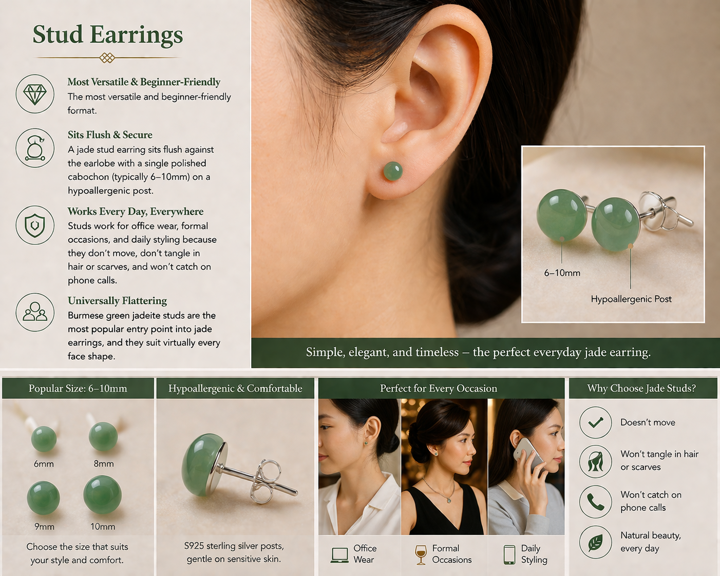 Stud Earrings