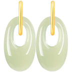 Burmese Jade Earrings in 925 Sterling Silver – Real Jade Jewelry jade BMjade