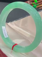 Natural Green Jadeite Bangle – Authentic Jadeite Jewelry for Harmony & Positive Energy