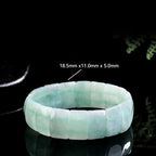 Natural Burmese Jade Fortune Plaque Bracelet for Women jade BMjade